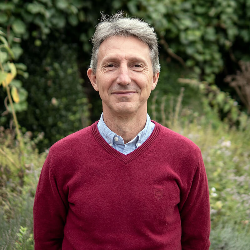 View from one of the rooms at the Krishnamurti Centre